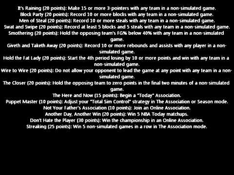 NBA 2K13 Cheats, Cheat Codes, (Sprite Effect Bonus, ABA Ball ...