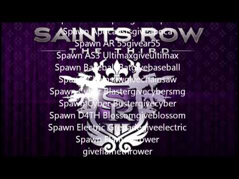 Saints Row IV & Saints Row: The Third > Thread > cheats,mods