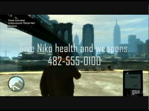 cheat gta codes iv basic hack